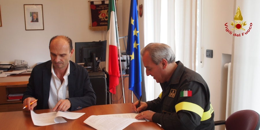Verona, siglato accordo di collaborazione tra il Comando dei Vigili del Fuoco e l'Università scaligera      [Nascondi]