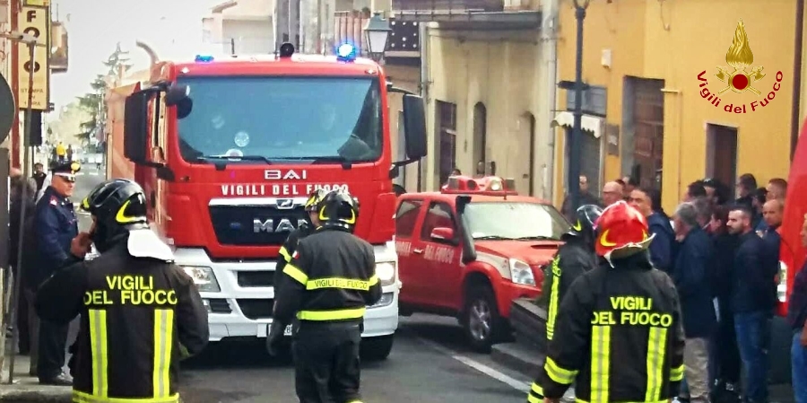 Catania, incendio abitazione nel comune di Linguaglossa