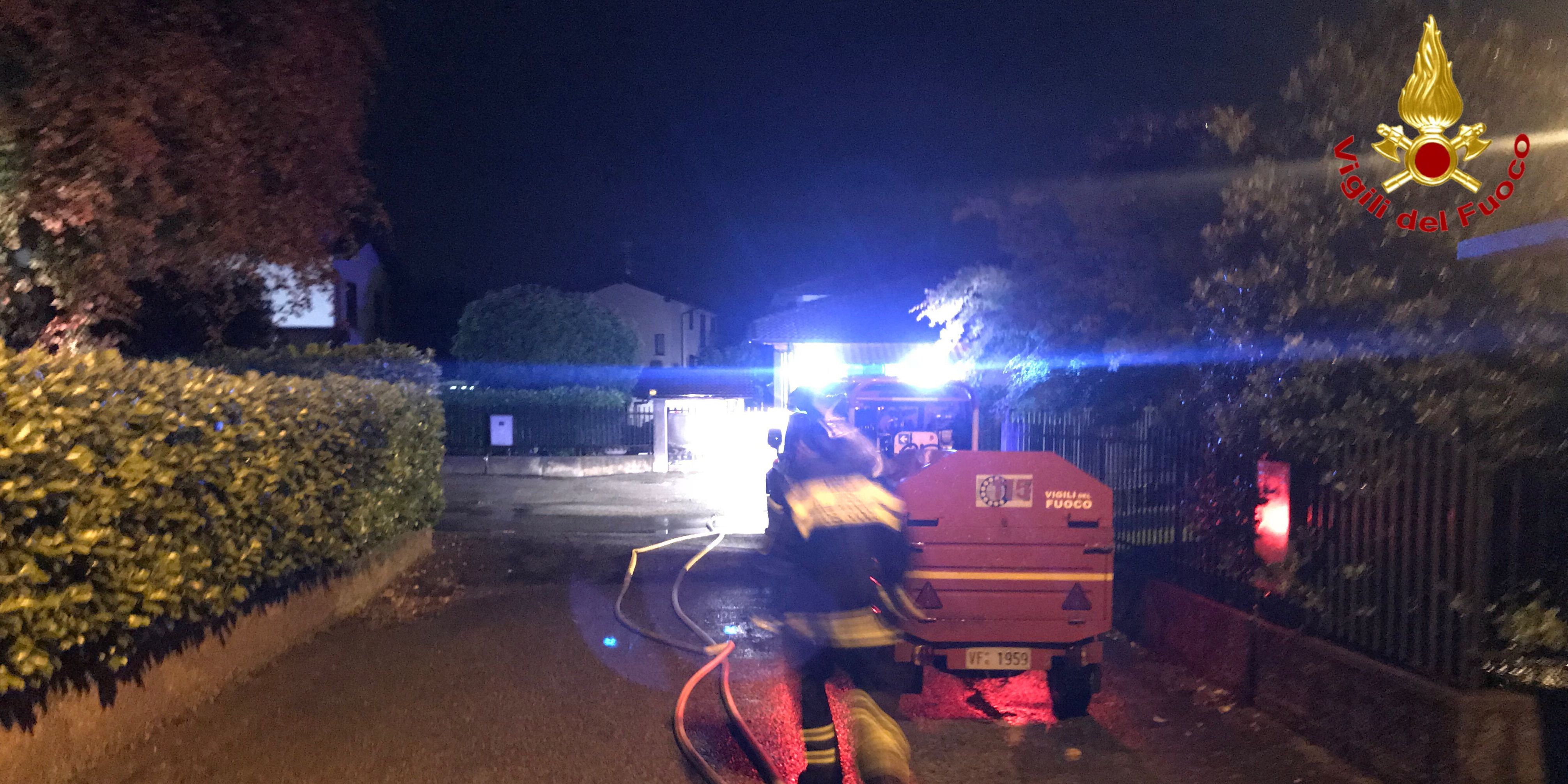 Varese, diversi allagamenti nella zona del medio Verbano