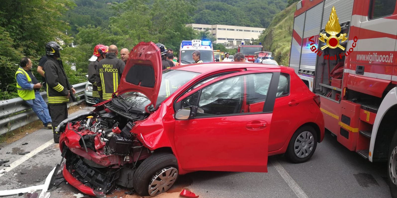 Genova, incidente stradale a Masone sulla statale per Campoligure