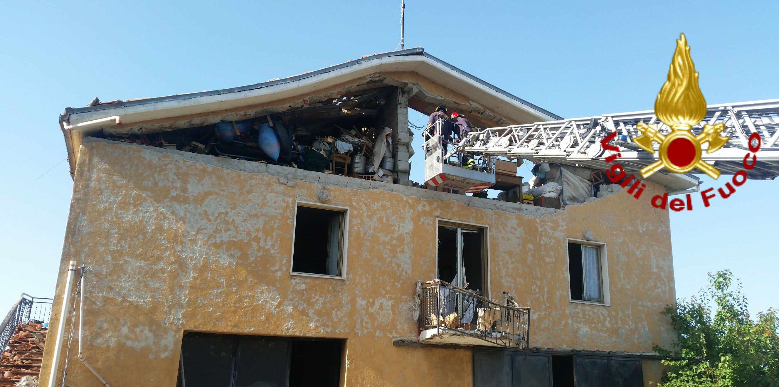 Campobasso, esplode bombola GPL nel comune di Matrice