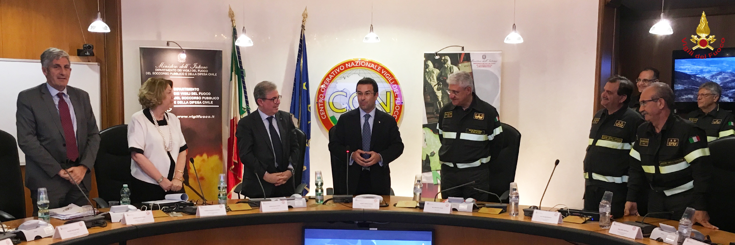 Il Sottosegretario all'Interno Candiani incontra i vertici dei Vigili del Fuoco