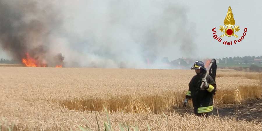 Ultim'ora. Incendio a Portogruaro