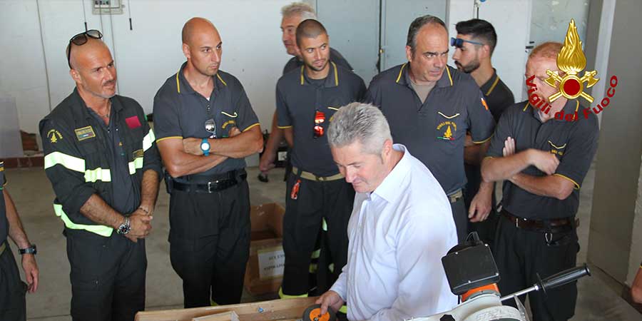 Ancona, seminario motosega