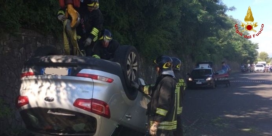 La Spezia, incidente stradale nel comune di Lerici