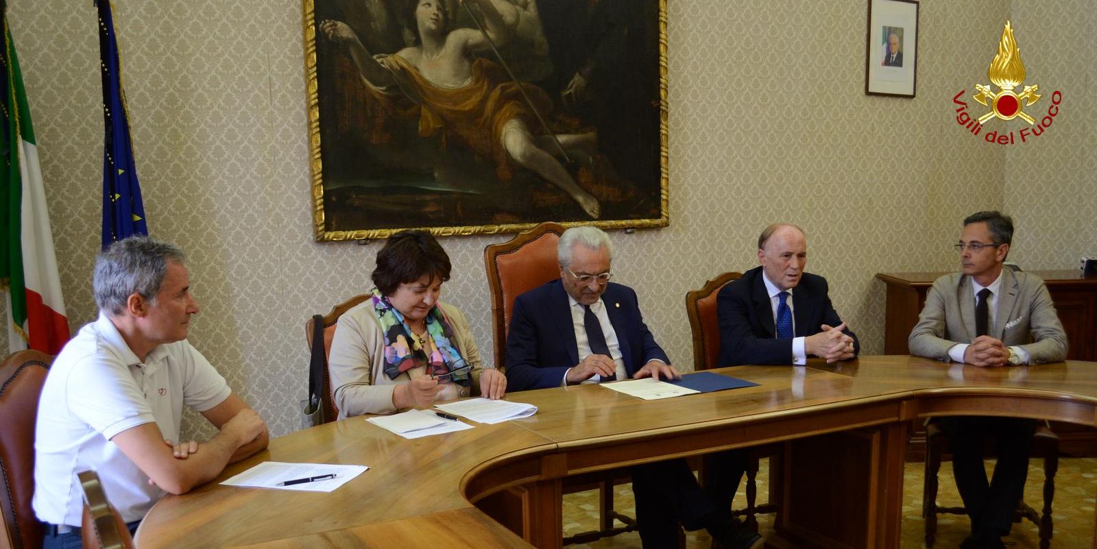 Perugia, rinnovata la convenzione Antincendi Boschivi 2018 tra Regione Umbria e Ministero dell'Interno