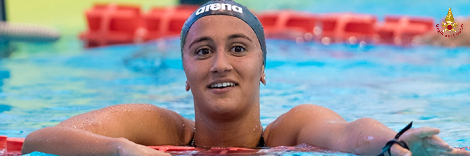 Roma, il VF Simona Quadarella vince gli 800SL ed i 1500 SL agli Internazionali di nuoto - Trofeo Sette Colli