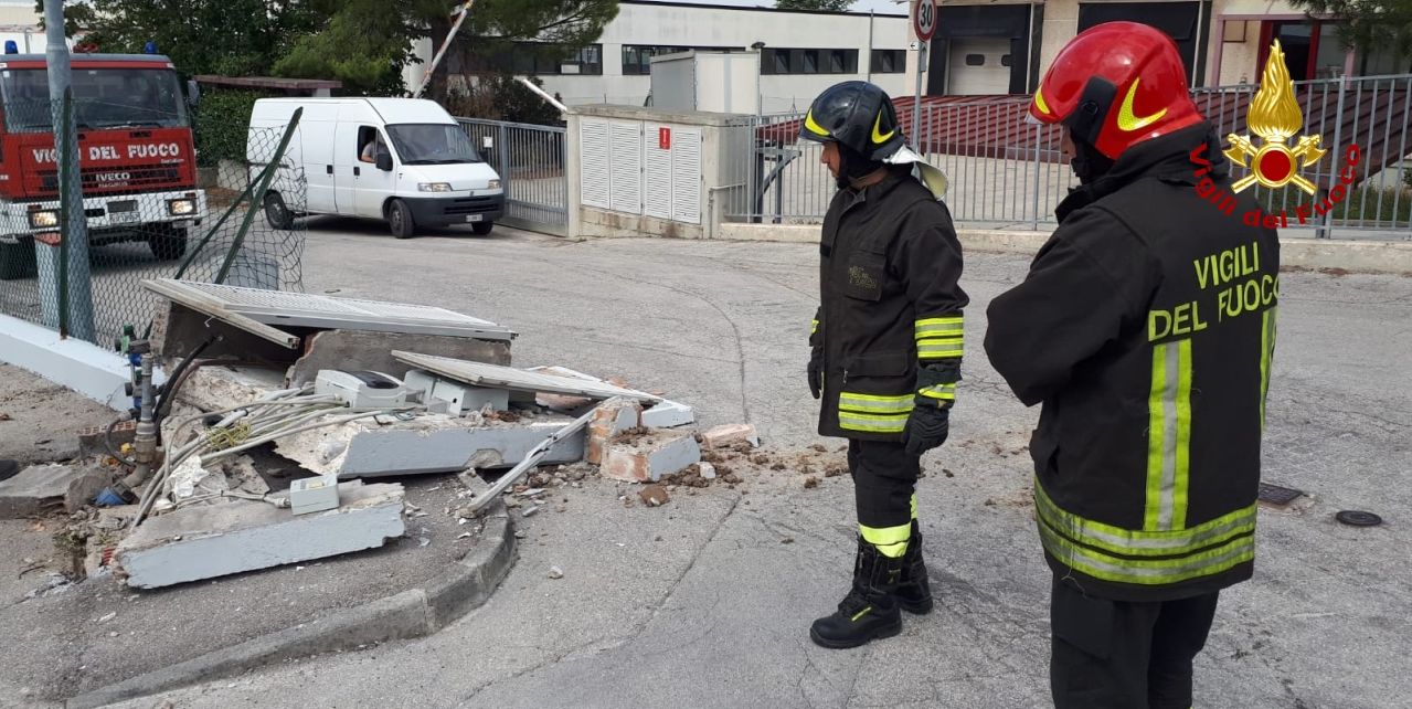 Ancona, i Vigili del Fuoco impegnati in due diversi interventi sul territorio