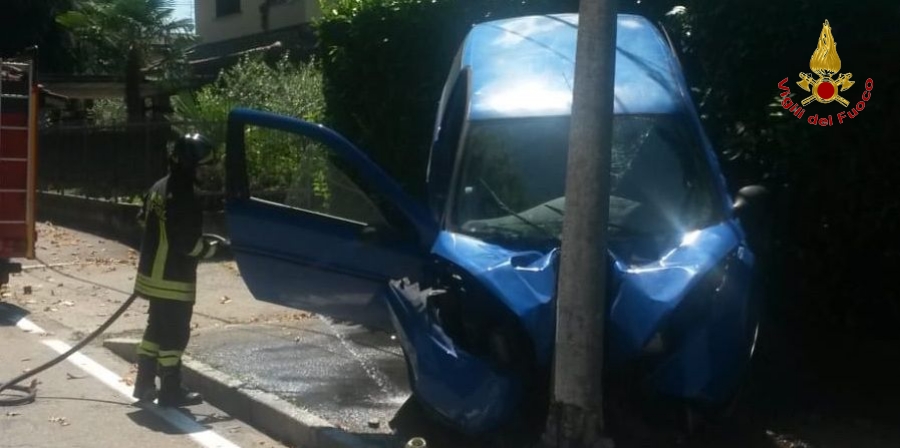 Varese, incidente stradale nel comune di Travedona-Monate