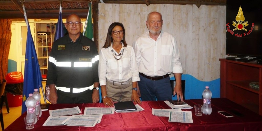 Grosseto, presentato il presidio stagionale dei Vigili del Fuoco di Castiglione della Pescaia