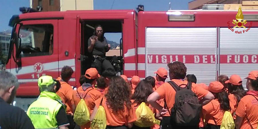 Il Vq Palmieri Giuseppina  che ha gestito tutte le visite