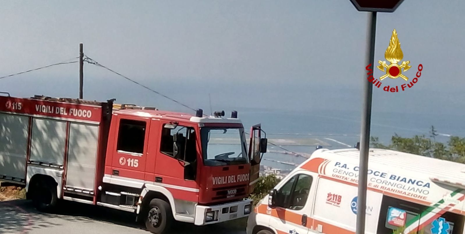 Genova, soccorsa escursionista ferita sul Monte Gazzo