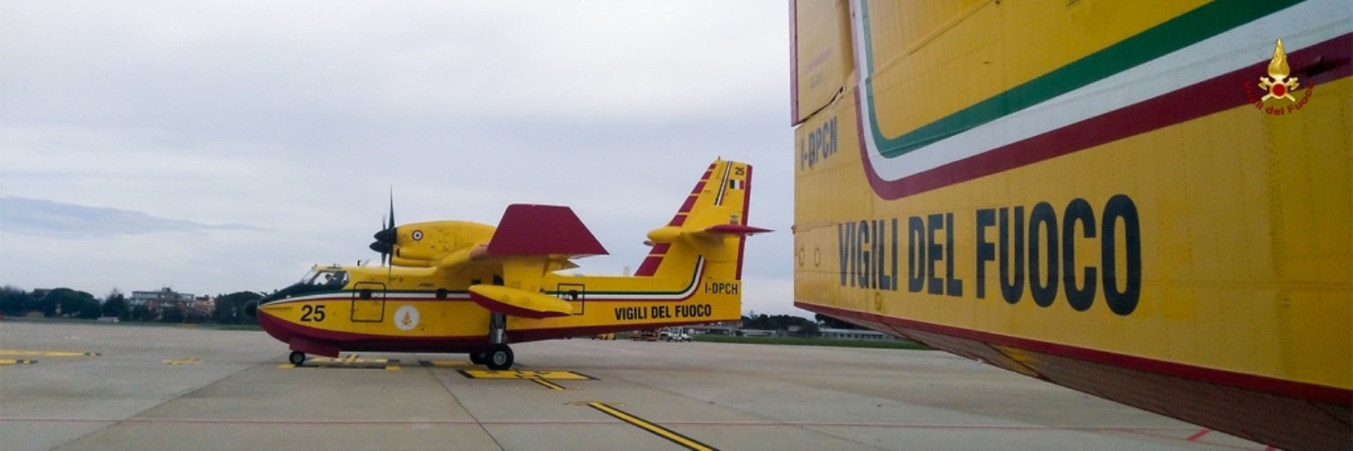 Inviati in Grecia due Canadair dei Vigili del fuoco