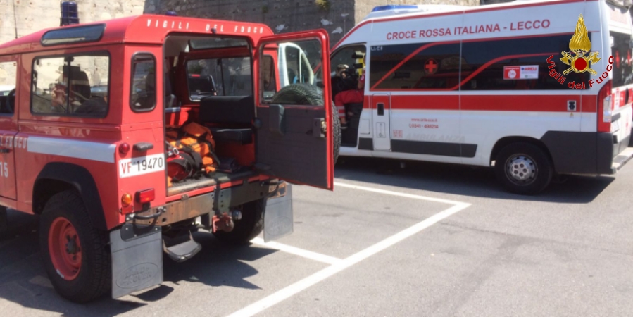 Lecco, soccorsa persona presso il santuario di San Girolamo