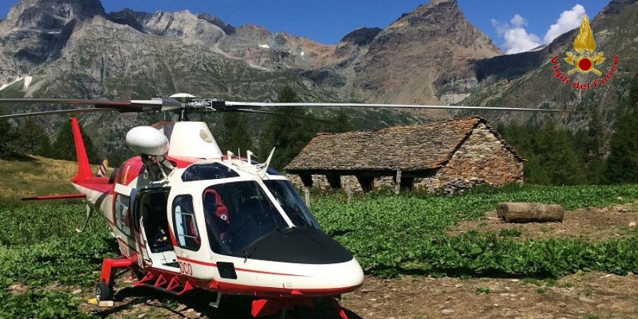 Verbano Cusio Ossola, soccorsi escursionisti in difficoltà sull'Alpe Fontane