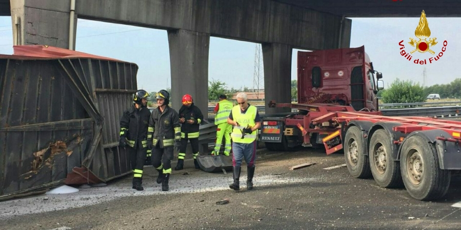 Verona, incidente stradale sulla "A.4"