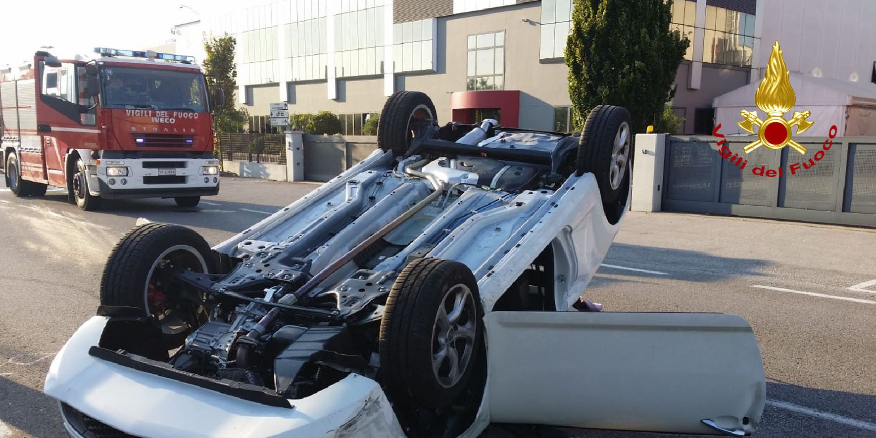 Padova, incidente stradale nel comune di Borgoricco