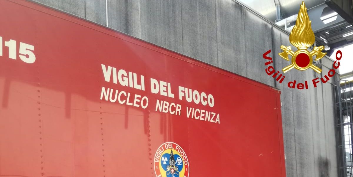 Vicenza, intervento dei Vigili del Fuoco per il surriscaldamento di un assorbitore