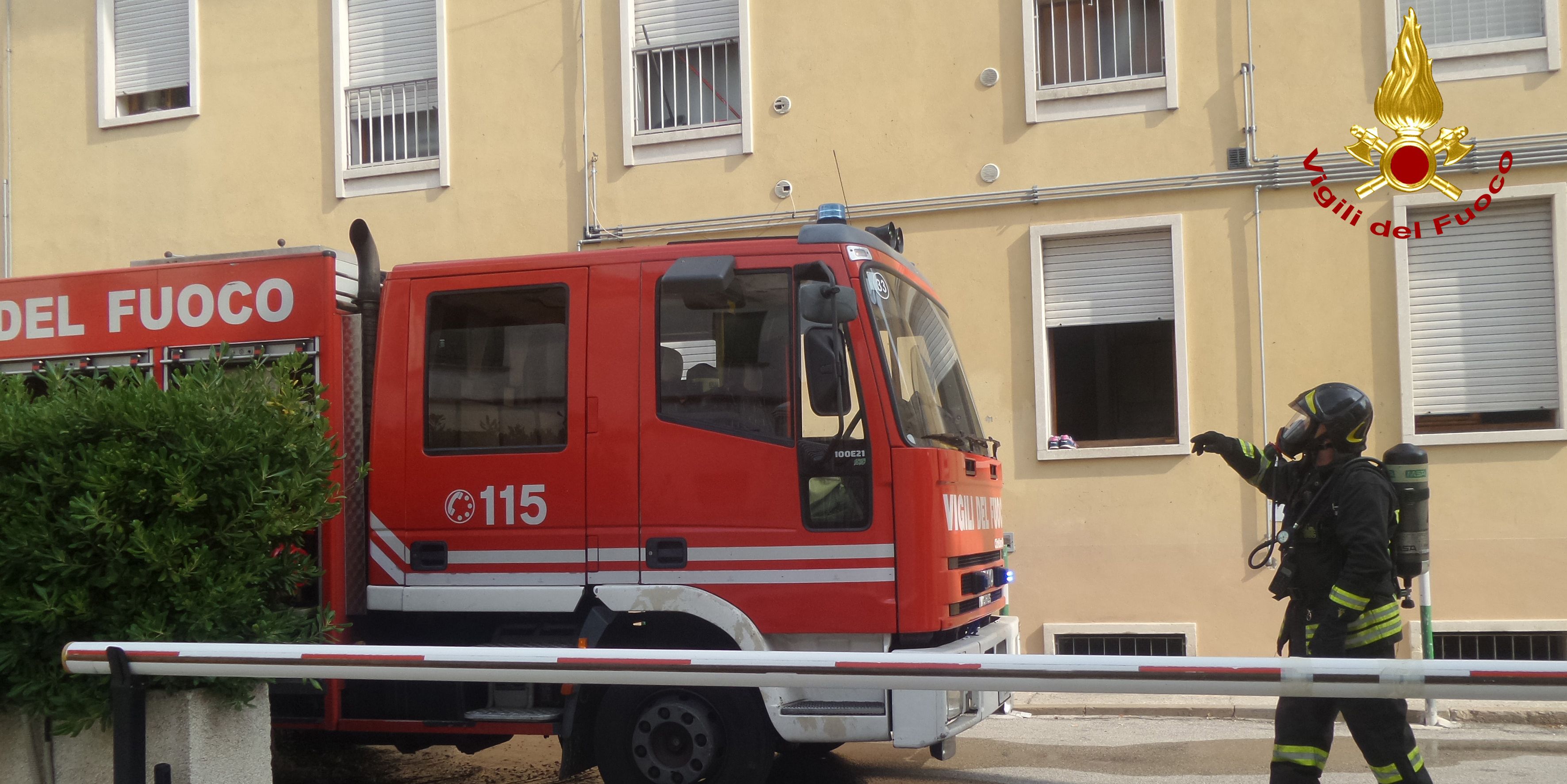 Padova, incendio abitazioni