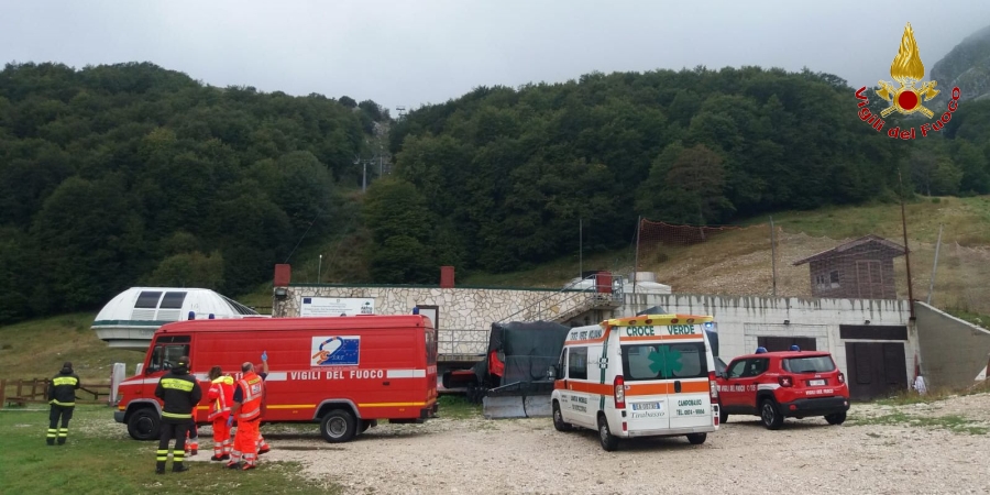 Isernia, soccorso e portato in salvo un pastore sul monte Miletto