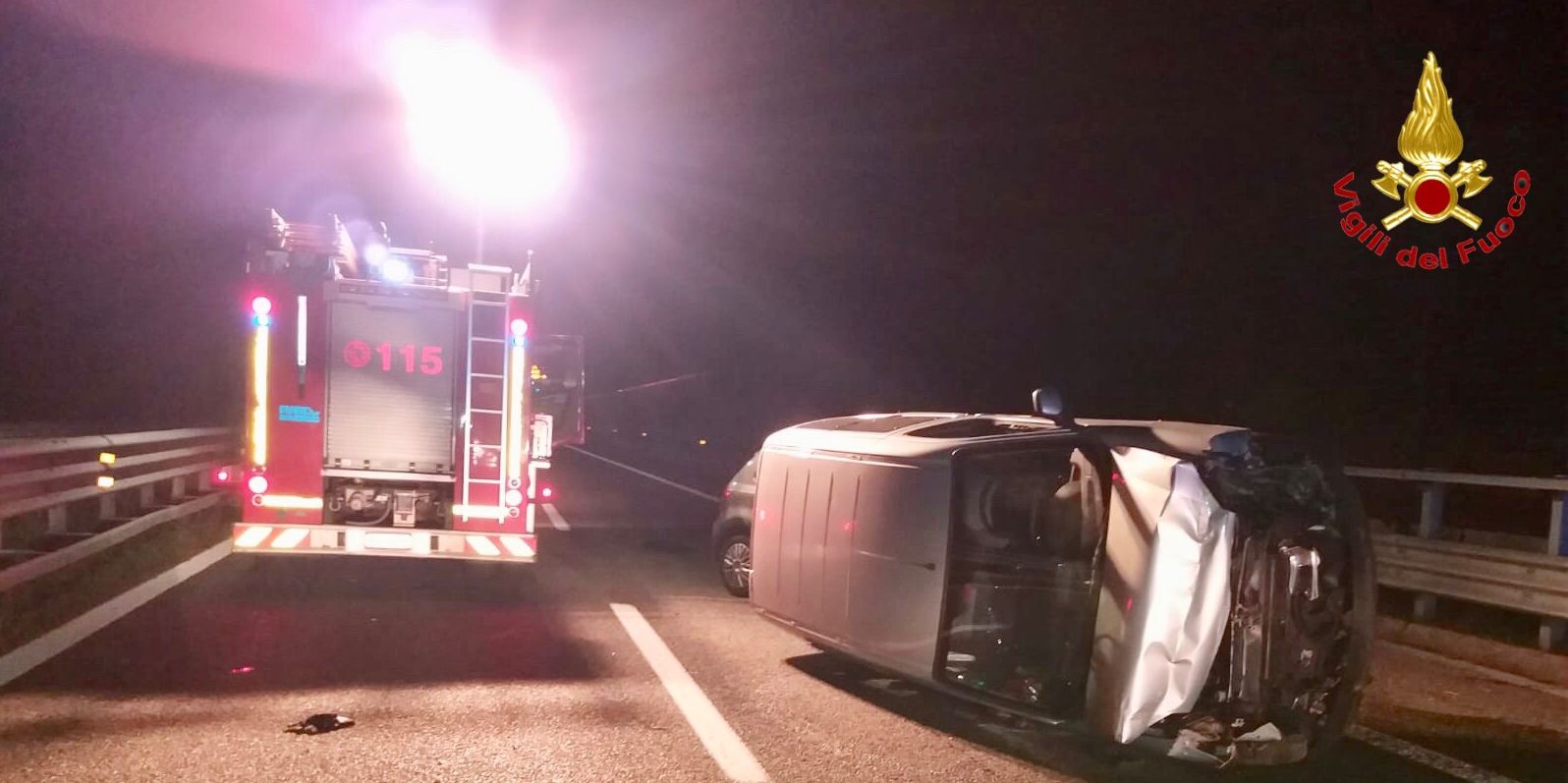 Varese, incidente stradale sull'autostrada dei Laghi "A.8"