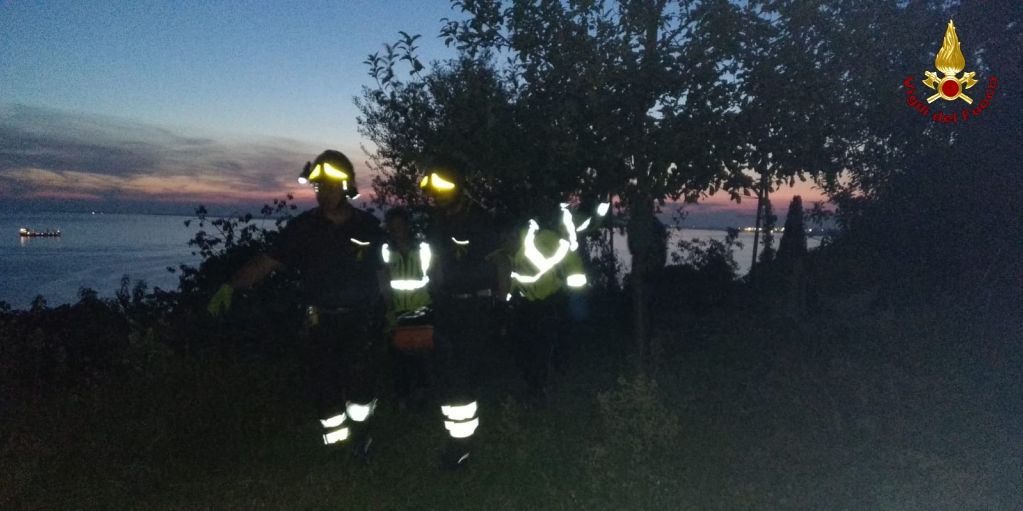 Trieste, soccorso ad una persona infortunata