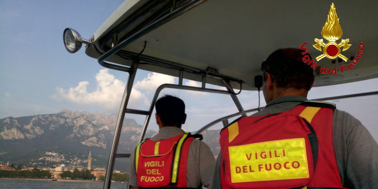 Lecco, Report attività di soccorso dei Vigili del Fuoco "Lario Sicuro 2018"