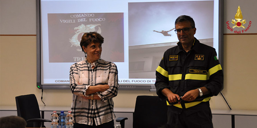 Il Prefetto di Treviso incontra i Vigili del Fuoco