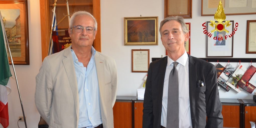 Palermo, passagio di consegne al Comando provinciale dei Vigili del Fuoco