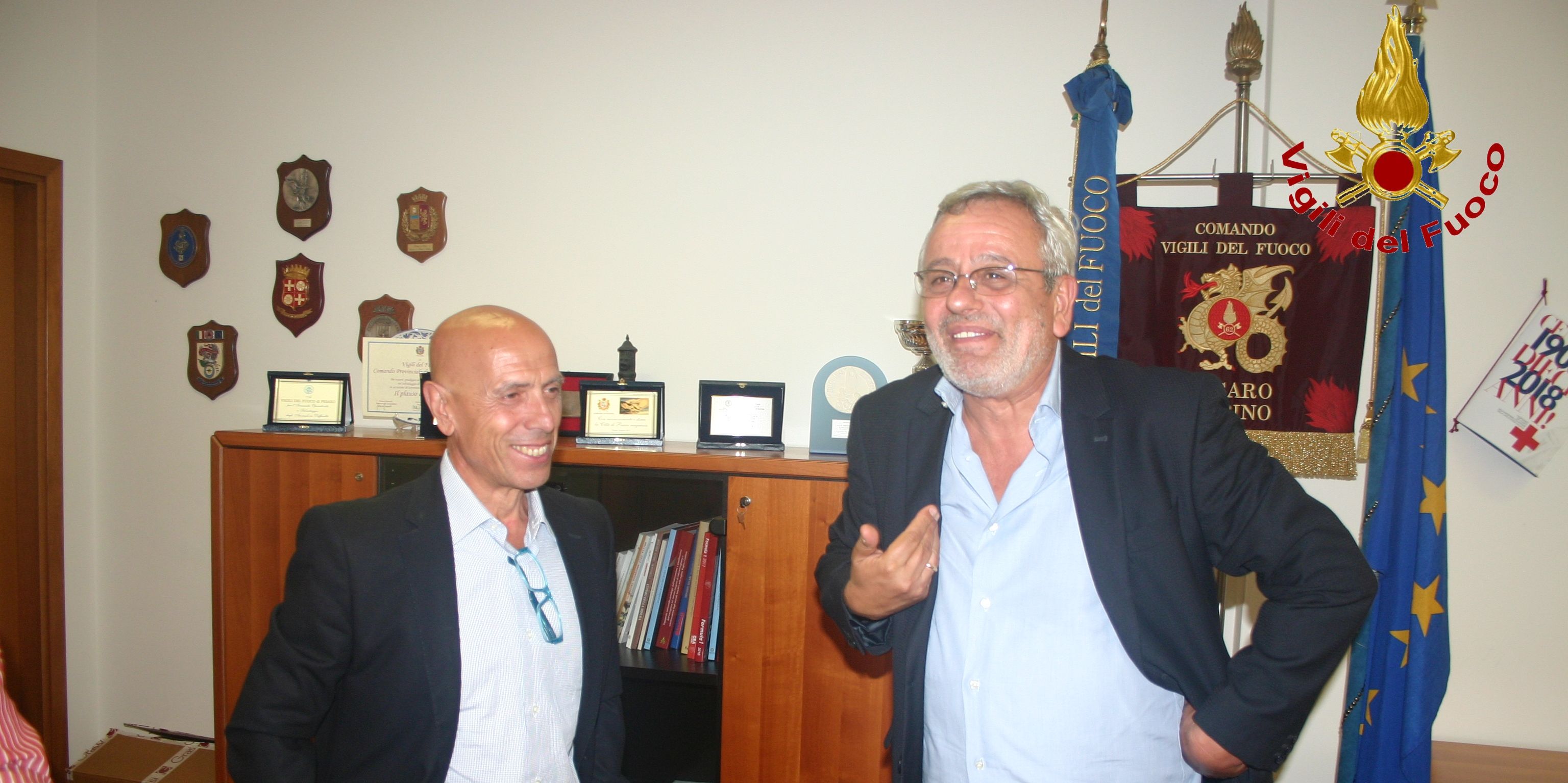 Pesaro-Urbino, avvicendamento al Comando provinciale dei Vigili del Fuoco