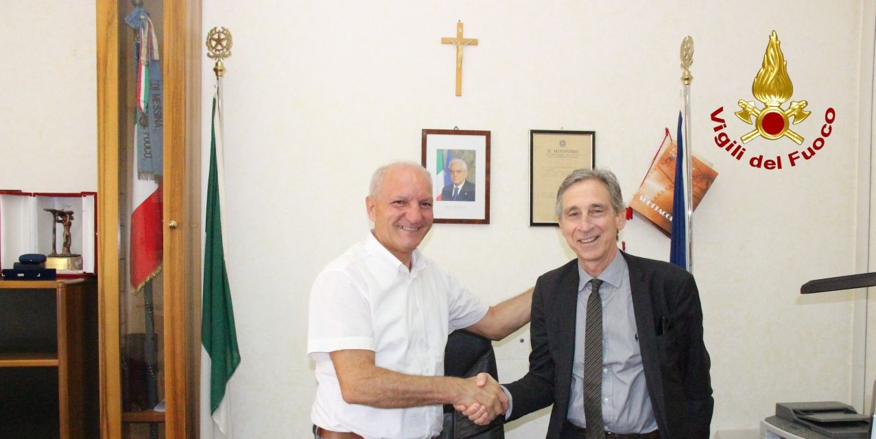 Messina, avvicendamento al vertice del Comando provinciale dei Vigili del Fuoco