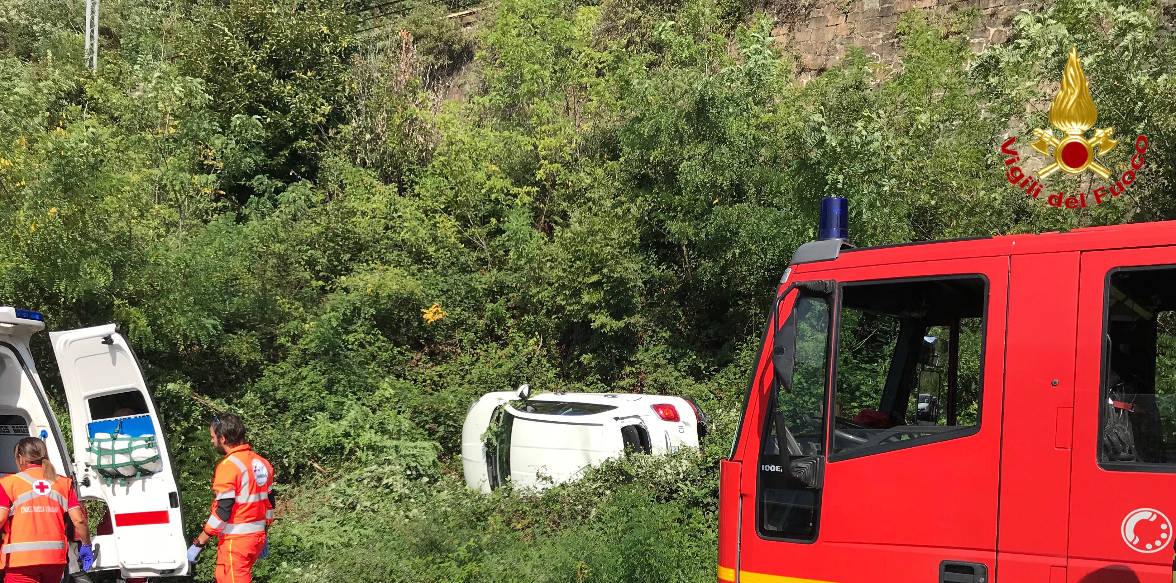 Varese, incidente stradale nel comune di Tronzano Lago Maggiore