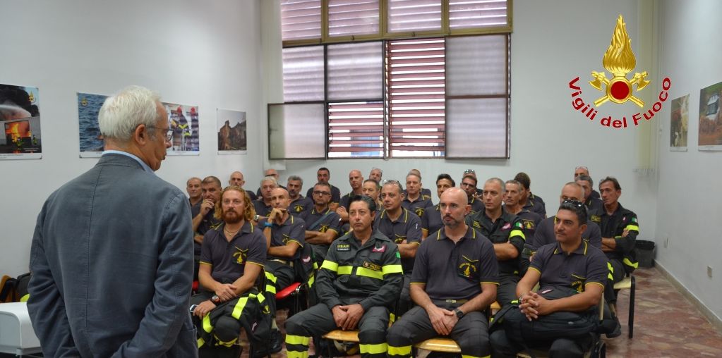 Palermo, iniziato il Corso per il passaggio di qualifica a Capo Squadra