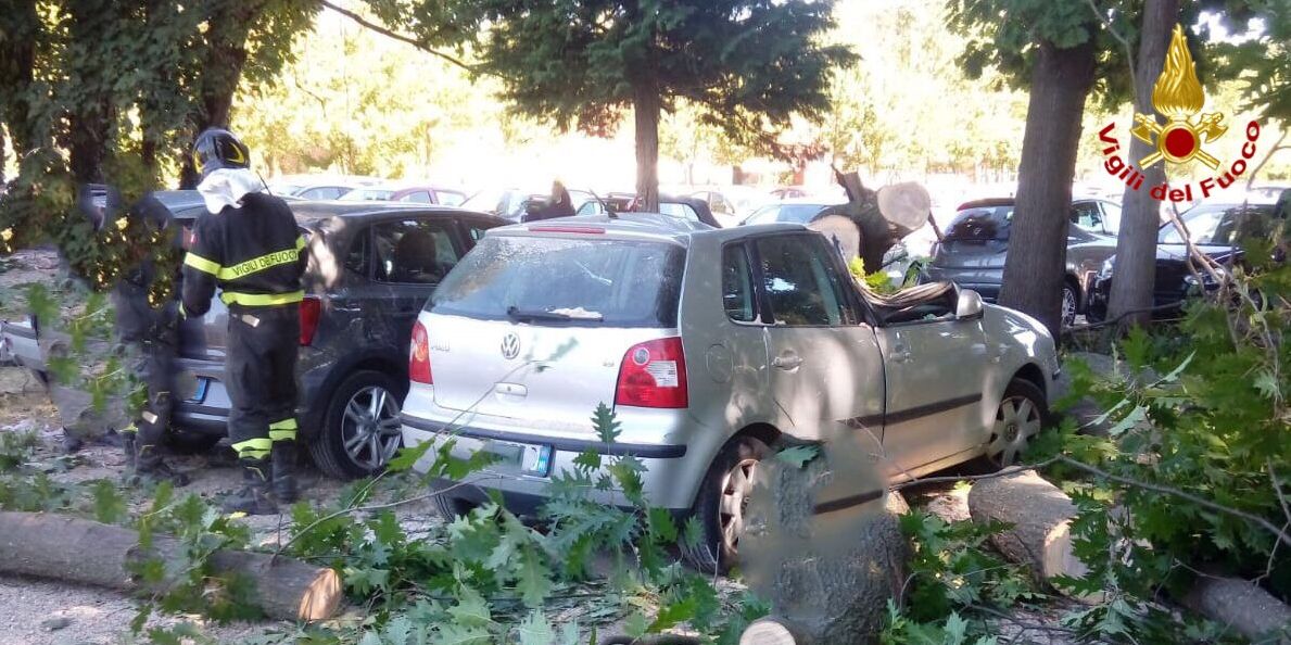 Varese, diversi interventi dei Vigili del Fuoco per il maltempo