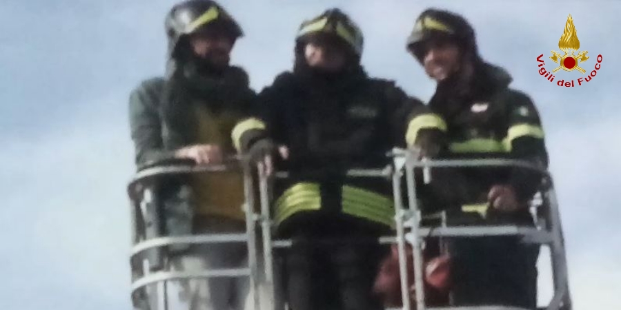 Bari, i Vigili del Fuoco protagonisti del film "Scrivimi"