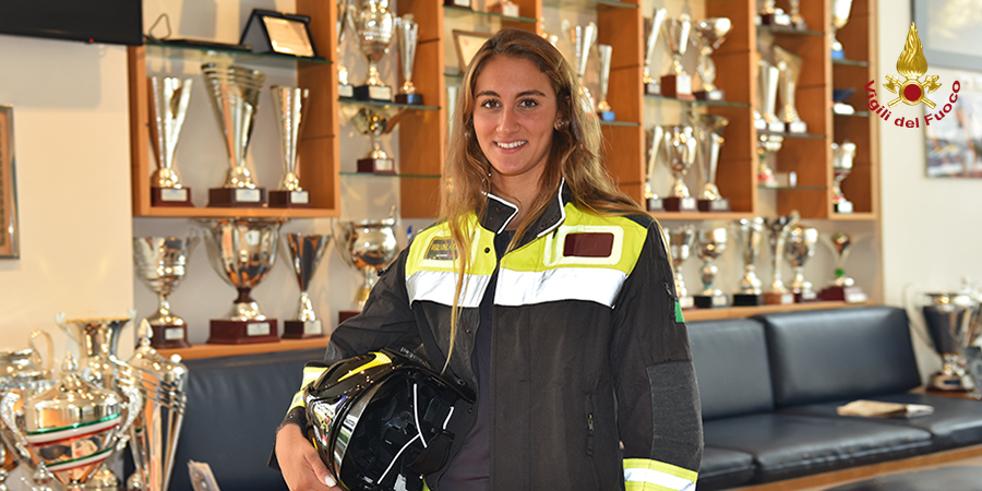 Il V.F. Simona Quadarella ospite della trasmissione di Fabio Fazio di domenica 30 settembre