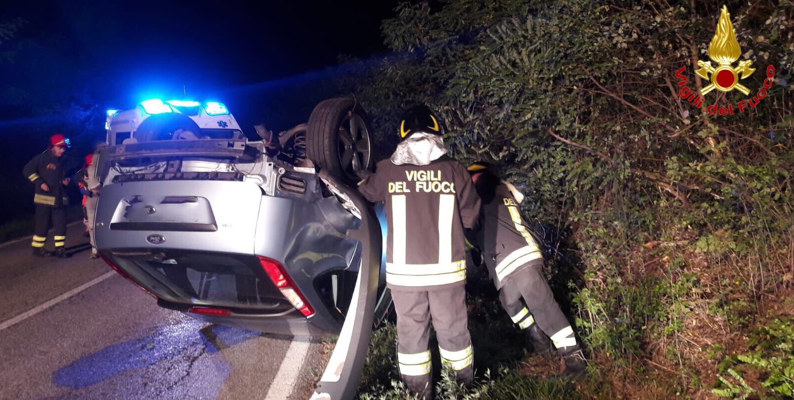 Varese, incidente stradale nel comune di Taino