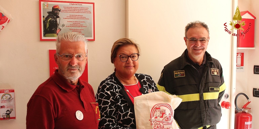 Pistoia, il Prefetto, Emilia Zarrilli all'apertura del nuovo anno scolastico del progetto "Casa Sicura"