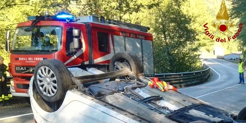 La Spezia, incidente stradale lungo la consolare Aurelia