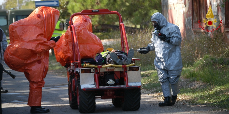 Civitavecchia, giornata addestrativa presso VII Regt. NBC "Cremona" dell'E.I.