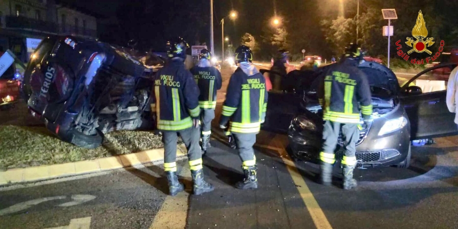Varese, incidente stradale nel comune di Cassano Magnago