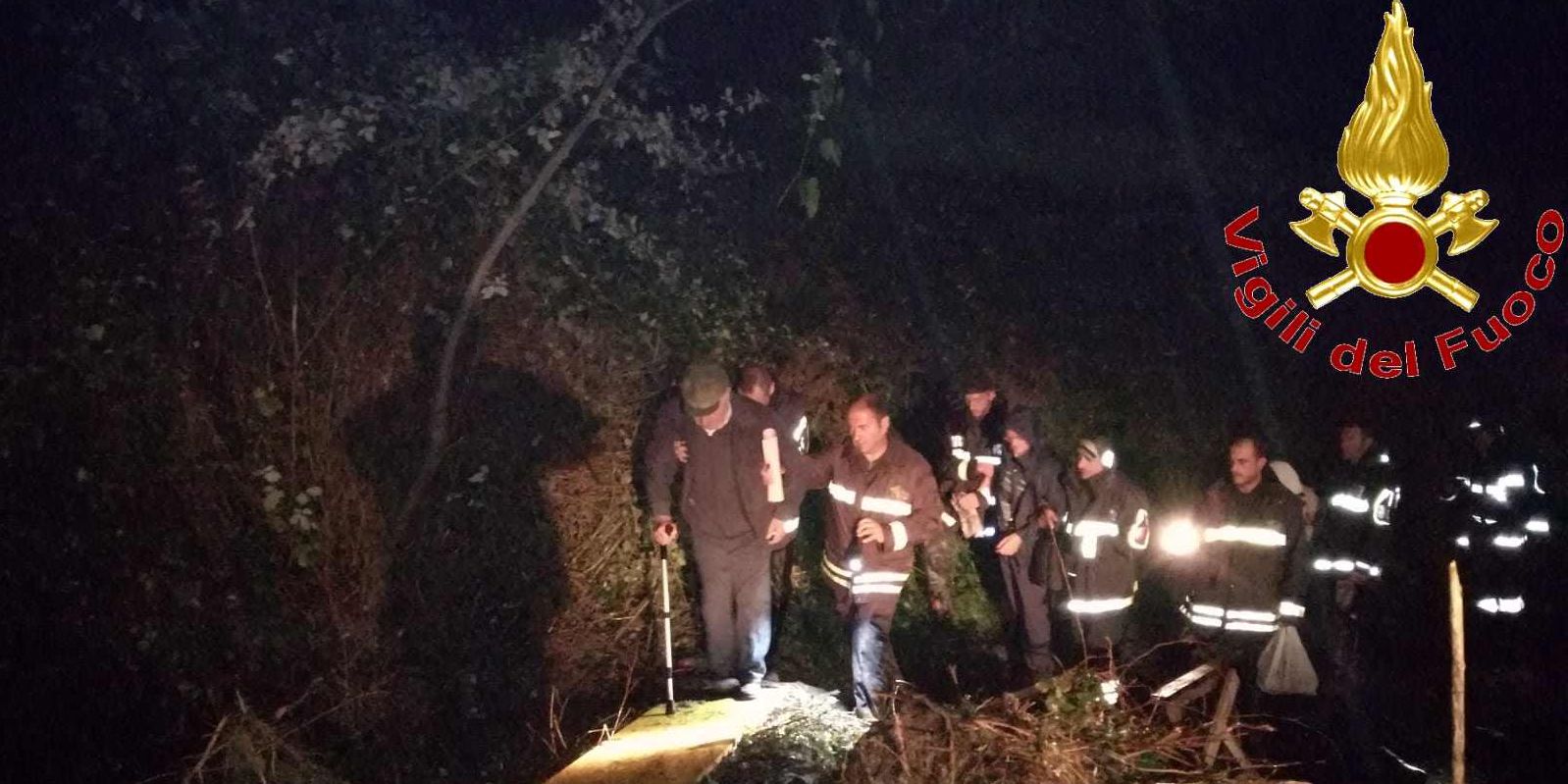 Vibo Valentia, sgombero abitazione a seguito di una frana nel comune di Polia