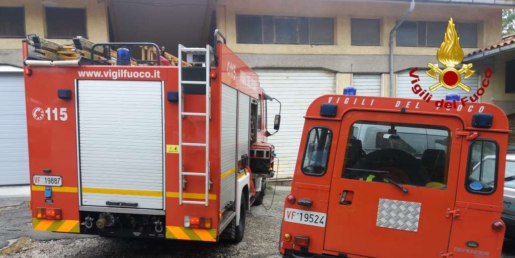 Trieste, incendio abitazione nel rione Borgo San Sergio