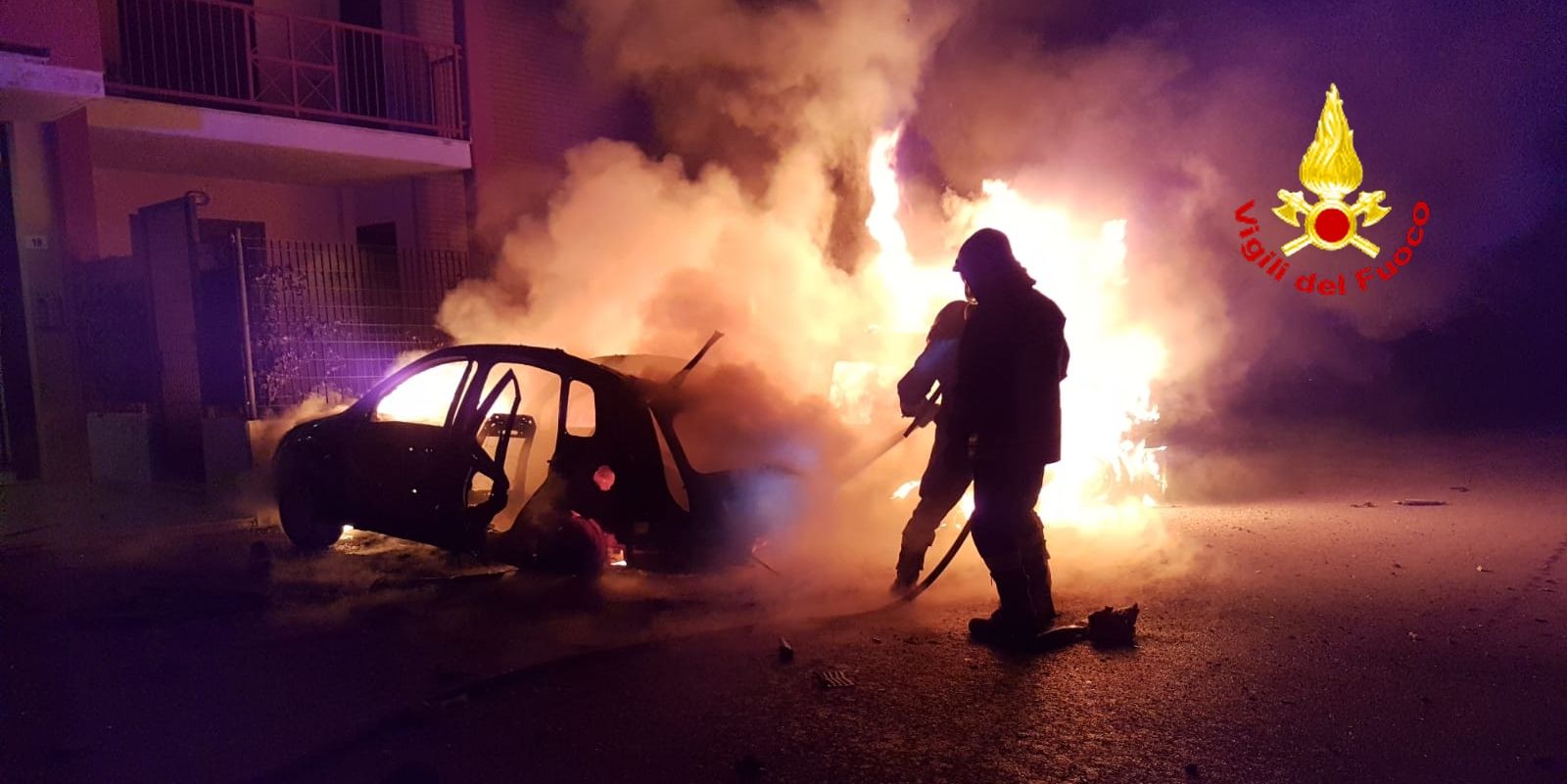 Campobasso, particolarmente impegnato il distaccamento dei Vigili del Fuoco di Termoli