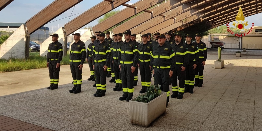 Catania, presso il Polo Didattico é iniziato il Corso per allievi Vigili del Fuoco