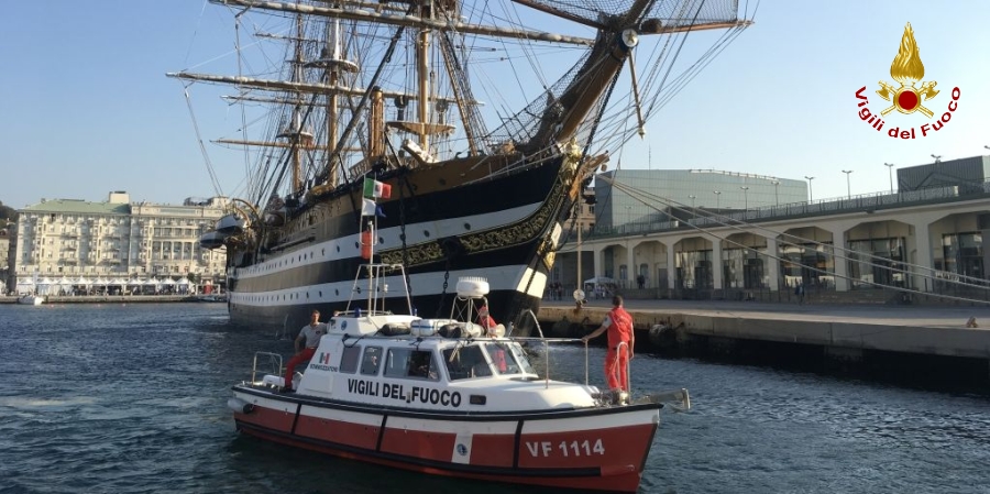 Trieste, l'impegno dei Vigili del Fuoco per la "Barcolana 2018"