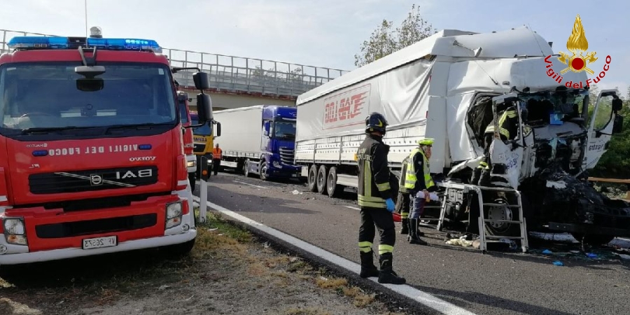 Verona, incidente stradale sulla "A.22"