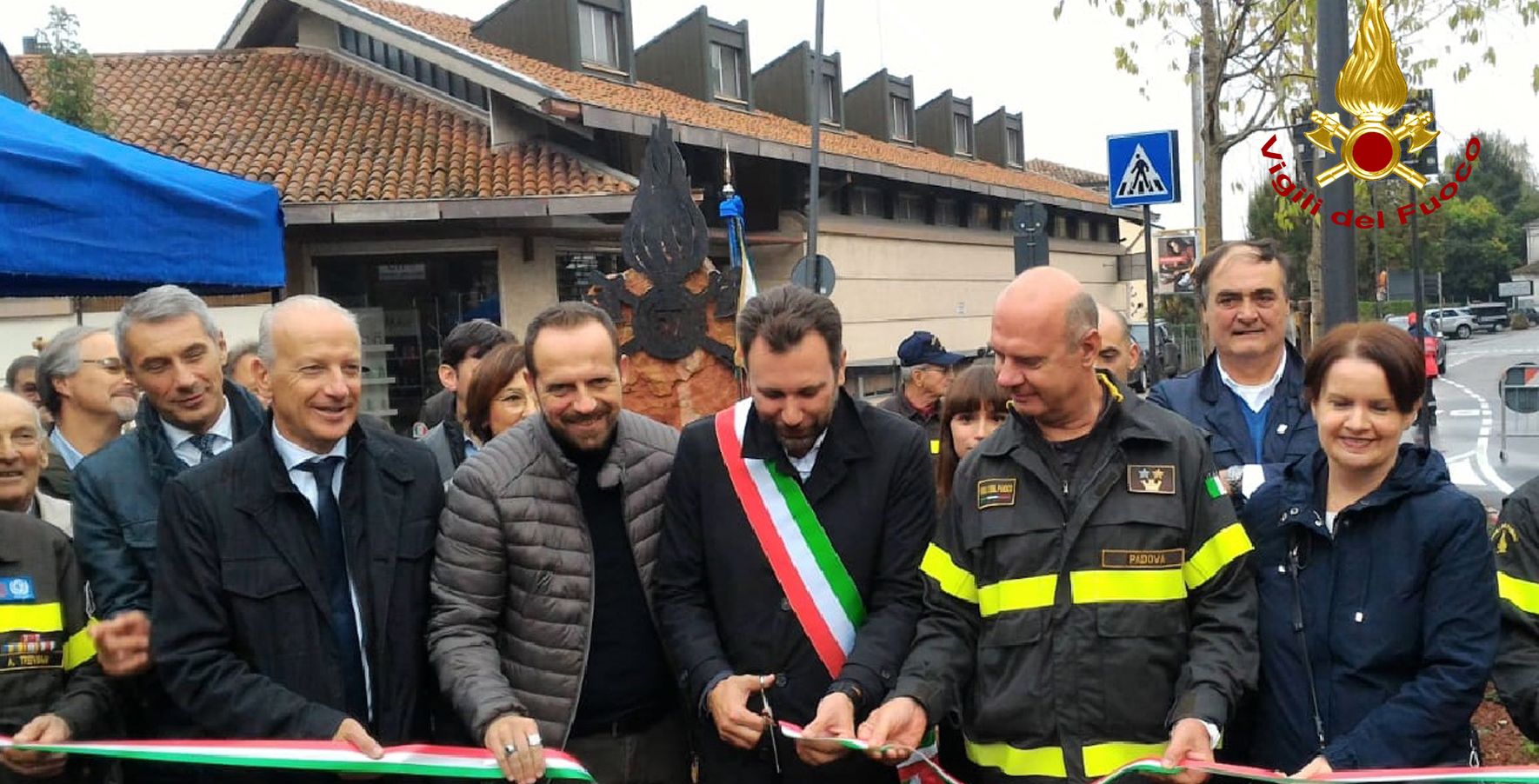 Padova, inaugurato il distaccamento dei Vigili del Fuoco di Cittadella