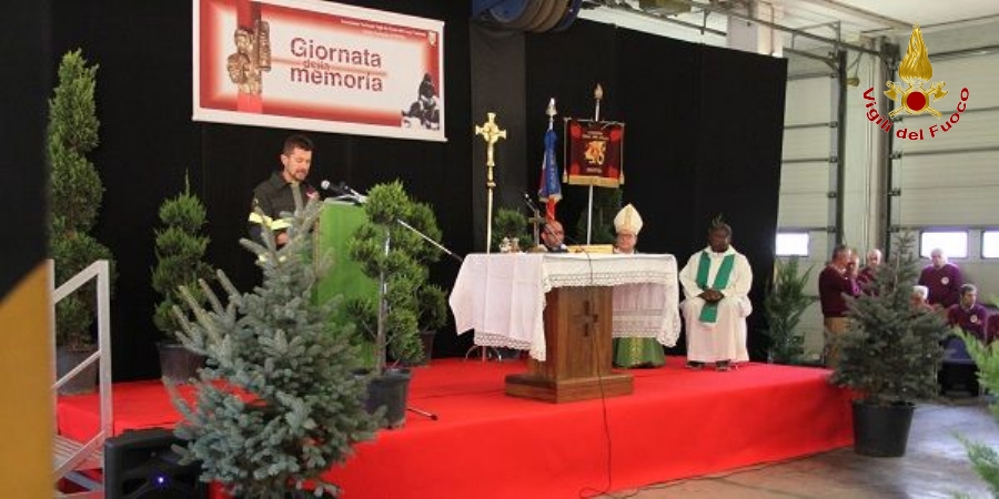Pistoia, Giornata della memoria e commemorazione del Vigile del Fuoco Paolo Novelli