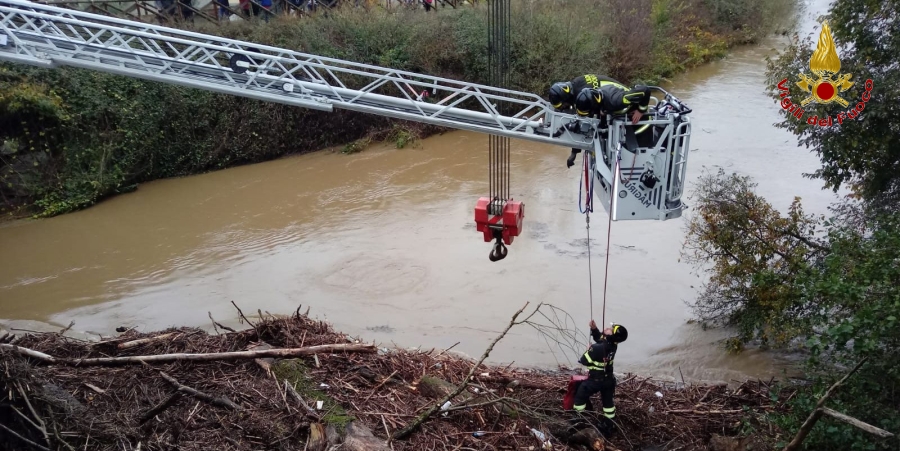 Novara, disostruzione dell'alveo del torrente Agogna